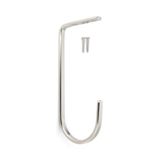 Grand crochet universel de haute qualité pour montage au plafond ou sous étagères, en acier inoxydable, 260 mm (10,3 »), JFT260M. Crochets V2A robustes pour les environnements humides, l’extérieur, la construction navale et bien plus encore, par Suga