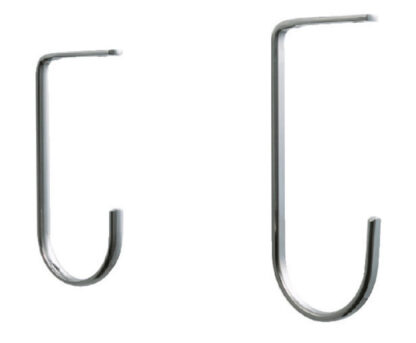 Grand crochet universel de haute qualité pour montage au plafond ou sous étagères, en acier inoxydable, 260 mm (10,3 »), JFT260M. Crochets V2A robustes pour les environnements humides, l’extérieur, la construction navale et bien plus encore, par Suga – Image 2
