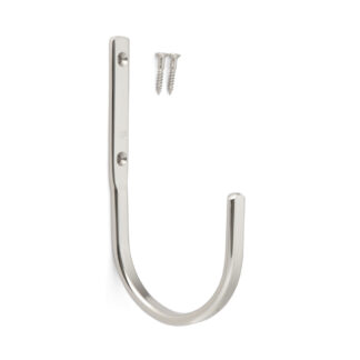 Grand crochet universel de haute qualité, en acier inoxydable, surface : poli brillant, 110 mm (4,4 »), JF110M. Porte-serviettes V2A pour l’environnement humide, la construction navale, l’extérieur et bien plus encore, par Sugatsune / LAMP® (Japon)