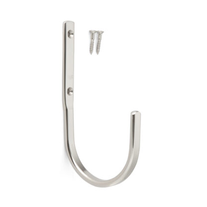 Grand crochet universel de haute qualité, en acier inoxydable, surface : poli brillant, 110 mm (4,4 »), JF110M. Porte-serviettes V2A pour l’environnement humide, la construction navale, l’extérieur et bien plus encore, par Sugatsune / LAMP® (Japon)
