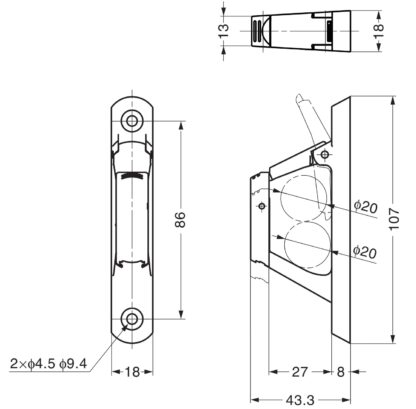 Crochet de haute qualité avec volet de sécurité en acier inoxydable SUS316, EN-E107. Crochet de câble de verrouillage de sécurité V4A pour la construction navale, l’extérieur, l’environnement humide, l’environnement hostile et bien plus encore, par Sugats – Image 4