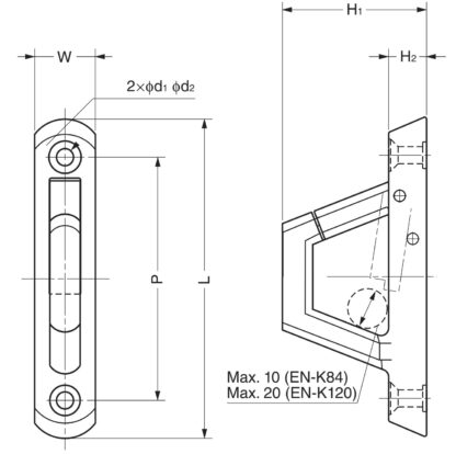 Crochet de haute qualité avec volet de sécurité en acier inoxydable SUS316, EN-K84. Crochet de câble de verrouillage de sécurité V4A pour la construction navale, l’extérieur, l’environnement humide, l’environnement hostile et bien plus encore, par Sugatsu – Image 2