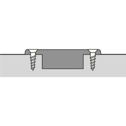 Charnière Hettich Intermat 110° 48049, modèle de perçage 52 x 5,5 mm avec plaque de montage en forme de croix. Charnière de meuble Intermat 9943, disponible pour porte standard (porte en bois), porte avec cadre en bois, porte avec cadre en aluminium, à vi – Image 6