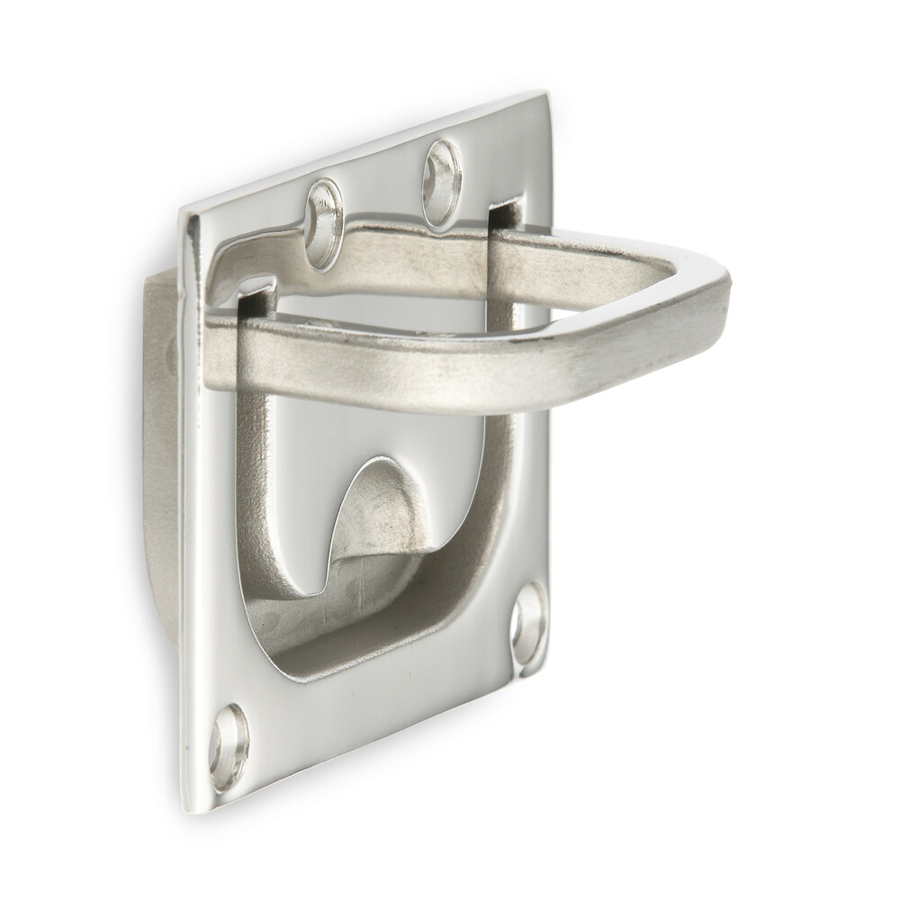 Poignée pliable en acier inoxydable en forme d'anneau V4A, 76 mm (3″) 26700. Poignée pliante de forme ronde en acier inoxydable V4A (SUS316) de la plus haute qualité, adaptée aux environnements humides, difficiles et hautement corrosifs par Sugatsune / LA – Image 2