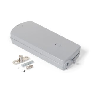 Fixation de rabat de haute qualité avec tir de câble, capacité de charge : 6 kg (14 lbs), surface : grise, 1010421. Support robuste pour rabat de corde pour rabats de mobilier, rabats d’armoire, rabats de secrétaire, rabats de barre et bien plus encore, par EMUCA