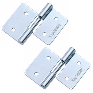 Charnière porteuse compacte en 2 pièces, B-56-R, hauteur : 35 mm, de TAKIGEN, capacité de charge : 2 kg (5 lbs), version : droite. Image du produit 