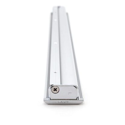 Longue poignée d’entrée en alliage d’aluminium, surface anodisée, 300 mm (11,9 ») XLA-HHA300. Poignée d’entrée XLA-HHA300 pour armoires en bois, armoires métalliques, appareils électriques, machines industrielles, par Sugatsune / LAMP® (Japon) – Image 2