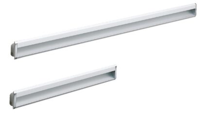 Longue poignée d’entrée en alliage d’aluminium, surface anodisée, 600 mm (23,7 ») XLA-HHA600. Poignée d’entrée XLA-HHA600 pour armoires en bois, armoires métalliques, appareils électriques, machines industrielles, par Sugatsune / LAMP® (Japon) – Image 6