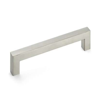 Poignée de porte rectangulaire légère en acier inoxydable V2A (SUS304), 176 mm (7″) KPH-160. Poignée de porte rectangulaire en acier inoxydable extra légère de haute qualité en acier inoxydable V2A (SUS304), mat satiné, par ex. B. pour caravane, avion par Sugatsune / LAMP® (Japon)