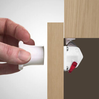 2pcs serrure magnétique serrure de sécurité invisible serrure enfant pour armoires portes et tiroirs (2 serrures + 1 clé magnétique) 8932920. Serrure magnétique REVALOC en métal et plastique, blanc, pour mobilier de bureau, mobilier de bureau médical, por