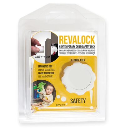 2pcs serrure magnétique serrure de sécurité invisible serrure enfant pour armoires portes et tiroirs (2 serrures + 1 clé magnétique) 8932920. Serrure magnétique REVALOC en métal et plastique, blanc, pour mobilier de bureau, mobilier de bureau médical, por – Image 6