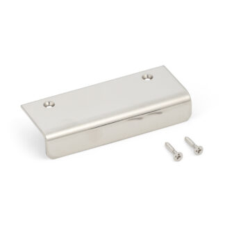 Poignée d’angle en acier inoxydable solide de haute qualité en acier inoxydable, poli brillant, 95 mm (3,8 ») SN-95M. Poignée de meubles SN-95M pour bateau, yacht, cuisine en acier inoxydable, hôtel de plage, cabinet médical, armoire de cuisine, armo