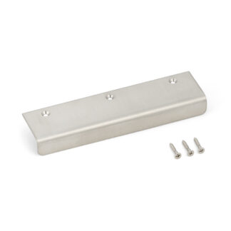 Poignée d’angle en acier inoxydable massif de haute qualité en acier inoxydable, satiné mat, 150 mm (6 ») SN-150S. Poignée de meubles SN-150S pour bateau, yacht, cuisine en acier inoxydable, hôtel de plage, cabinet médical, armoire de cuisine, tiroir