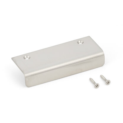 Poignée d’angle en acier inoxydable massif de haute qualité en acier inoxydable mat satiné, 95 mm (3.8 ») SN-95S. Poignée de meubles SN-95S pour bateau, yacht, cuisine en acier inoxydable, hôtel de plage, cabinet médical, armoire de cuisine, armoire
