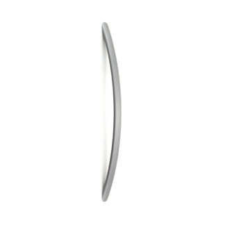 Poignée de boîtier industriel solide en alliage d’aluminium, finition : aspect acier inoxydable, anodisé, 600 mm (23.7 »), DORS-600S. Poignée en aluminium de haute technologie pour machines de production, équipements de laboratoire, équipements indus