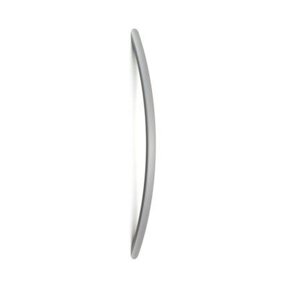 Poignée de boîtier industriel solide en alliage d’aluminium, finition : aspect acier inoxydable, anodisé, 600 mm (23.7 »), DORS-600S. Poignée en aluminium de haute technologie pour machines de production, équipements de laboratoire, équipements indus
