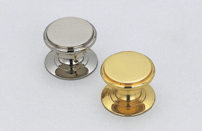 Poignée de bouton de meuble en laiton de haute qualité, finition: poli brillant, 16 mm (0,7 ») SY-16M. Poignée en laiton pour tiroir, porte de meubles, armoire de cuisine, armoire de bureau et bien plus encore, par Sugatsune / LAMP® (Japon) – Image 3