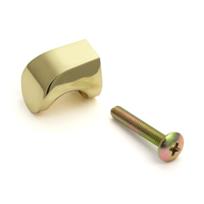 Poignée de bouton de meuble de haute qualité en alliage de zinc, finition: couleur or, mat satiné, 16 mm (0.7 ») MKZ-15SB. Poignée en alliage de zinc pour tiroir, porte de meubles, armoire de cuisine, armoire de bureau et bien plus encore, par Sugats