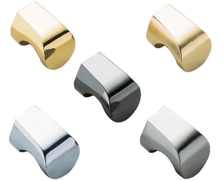 Poignée de bouton de meuble en alliage de zinc de haute qualité, finition chromée, MKZ-15CR de 16 mm (0,7 »). Poignée en alliage de zinc pour tiroir, porte de meubles, armoire de cuisine, armoire de bureau et bien plus encore, par Sugatsune/LAMP® (Ja – Image 3