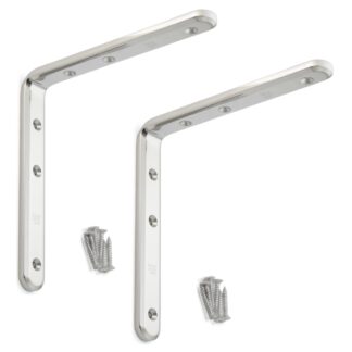 Support de montage robuste 2 pièces résistant à la corrosion, en acier inoxydable massif, capacité de charge : 28 kg, surface : polie brillante, 180 mm (7,1"), XL-SA01-180M.
Supports d’étagère pour étagères et bien plus encore, par Sugatsune / LAMP® (Japo