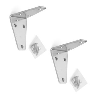 Support de montage robuste 2 pièces résistant à la corrosion, en acier inoxydable massif, capacité de charge : 28 kg, surface : poli brillant, SV-80M.
Supports d’étagère pour cloisons, étagères et bien plus encore, par Sugatsune / LAMP® (Japon)