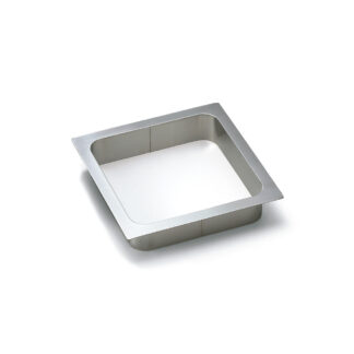 Décharge à ordures rectangulaire de haute qualité, en acier inoxydable, finition : mat satiné, 144 mm (5,7 »), AN-KH015-HL (AN-KH017). Jetoir à déchets en acier inoxydable, pour la gastronomie, l’aménagement de magasins, le salon de beauté et bien pl