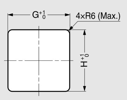Décharge à ordures rectangulaire de haute qualité, en acier inoxydable, finition : mat satiné, 144 mm (5,7 »), AN-KH015-HL (AN-KH017). Jetoir à déchets en acier inoxydable, pour la gastronomie, l’aménagement de magasins, le salon de beauté et bien pl – Image 3