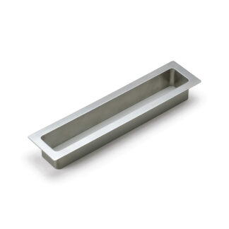 Poubelle rectangulaire de haute qualité, en acier inoxydable, surface : satiné mat, 283 mm (11,2 »), finition : allongée, AN-SH026-HL. Litière de déchets en acier inoxydable, pour la gastronomie, l’aménagement de magasins et bien plus encore, par Sug