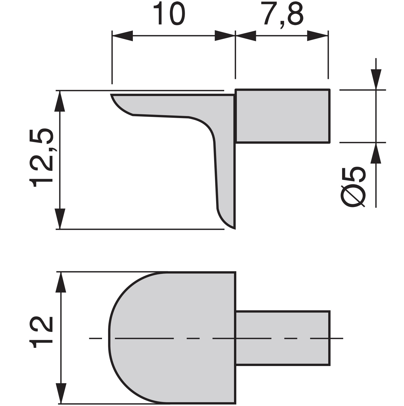 20 pièces de support d’étagère en alliage de zinc, surface: nickelé 4030407. Supports de sol en alliage de zinc pour étagères, étagères, armoires, étagères, étagères, armoires, étagères et bien plus encore, d’EMUCA – Image 2
