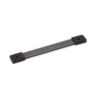 Poignée de sangle en polychlorure de vinyle avec embouts en acier, PS-220 de 266 mm (10,5 »). Poignée de valise extensible, en polychlorure de vinyle pour boîtes, équipements, appareils électroménagers, étuis, haut-parleurs, instruments de musique, p