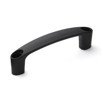 Poignée robuste de haute qualité en nylon renforcé, noir avec capuchons gris, 150 mm (6 ») MJH-150-GR. Poignée de machine MJH-150-GR pour armoires industrielles, équipements de production, construction mécanique, par Sugatsune / LAMP® (Japon) – Image 6
