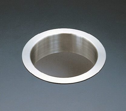 Décharge à ordures ronde de haute qualité, en acier inoxydable, surface : polie brillante, 112 mm (4,5 »), AN-DH008-MR (AN-DH001-MR). Litière de déchets en acier inoxydable, pour la restauration système, l’aménagement de magasins, le salon de beauté  – Image 6
