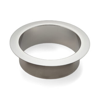 Poubelle ronde de haute qualité, en acier inoxydable, surface : polie brillante, 136 mm (5,4 »), AN-DH011-MR. Litière de déchets en acier inoxydable, pour la restauration système, l’aménagement de magasins, le salon de beauté et bien plus encore, par