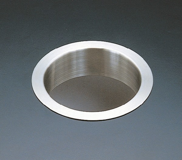 Poubelle ronde de haute qualité, en acier inoxydable, surface : polie brillante, 136 mm (5,4 »), AN-DH011-MR. Litière de déchets en acier inoxydable, pour la restauration système, l’aménagement de magasins, le salon de beauté et bien plus encore, par – Image 6