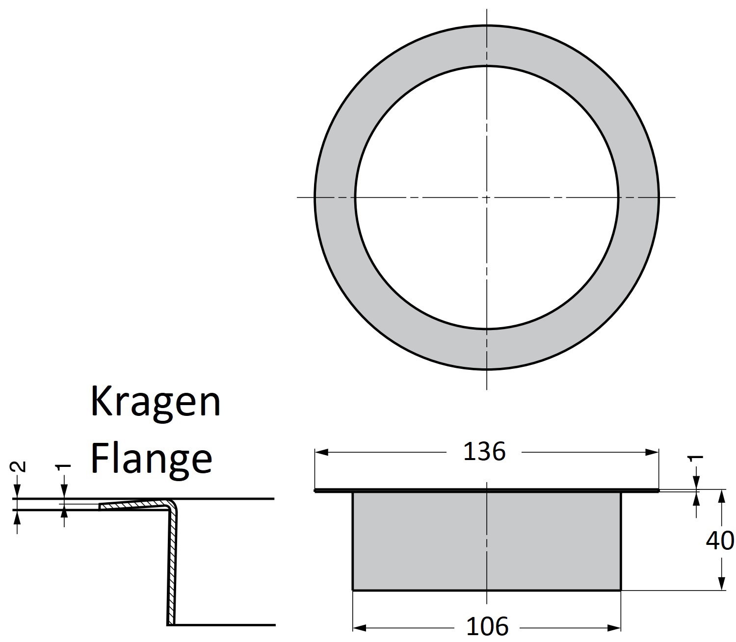 Poubelle ronde de haute qualité, en acier inoxydable, surface : polie brillante, 136 mm (5,4 »), AN-DH011-MR. Litière de déchets en acier inoxydable, pour la restauration système, l’aménagement de magasins, le salon de beauté et bien plus encore, par – Image 2