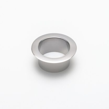 Poubelle ronde de haute qualité, en acier inoxydable, surface : polie brillante, 82 mm (3,3 »), AN-DH005-MR. Jet-déchets en acier inoxydable, pour la restauration système, l’aménagement de magasins, le salon de beauté, le cabinet médical et bien plus