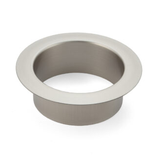 Litière ronde de haute qualité, en acier inoxydable, surface : satinée mate, 112 mm (4,5 »), AN-DH008-HL (AN-DH001-HL). Litière de déchets en acier inoxydable, pour la restauration système, l’aménagement de magasins, le salon de beauté et bien plus e