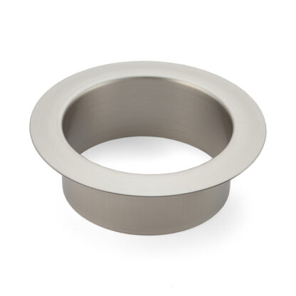 Litière ronde de haute qualité, en acier inoxydable, surface : satinée mate, 112 mm (4,5 »), AN-DH008-HL (AN-DH001-HL). Litière de déchets en acier inoxydable, pour la restauration système, l’aménagement de magasins, le salon de beauté et bien plus e