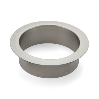 Poubelle ronde de haute qualité, en acier inoxydable, surface : satinée mate, 136 mm (5,4 »), AN-DH011-HL. Litière de déchets en acier inoxydable, pour la restauration système, l’aménagement de magasins, le salon de beauté et bien plus encore, par Su