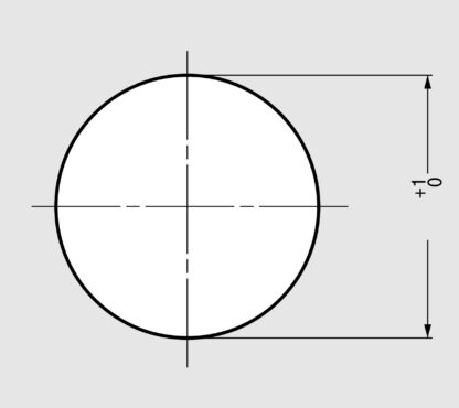 Litière ronde de haute qualité, en acier inoxydable, surface : mat satiné, 220 mm (8,7"), AN-DH020-HL. Litière de déchets en acier inoxydable, pour la restauration système, l’aménagement de magasins, la restauration, le secteur médical et bien plus encore – Image 3