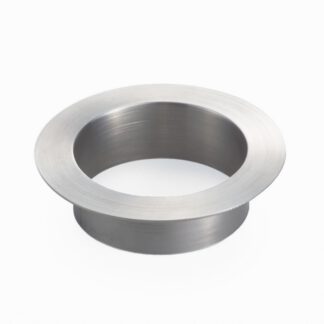 Décharge à ordures ronde de haute qualité, en acier inoxydable, surface : mat satiné, 82 mm (3,3 »), AN-DH005-HL. Jet-déchets en acier inoxydable, pour la restauration système, l’aménagement de magasins, le salon de beauté, le cabinet médical et bien