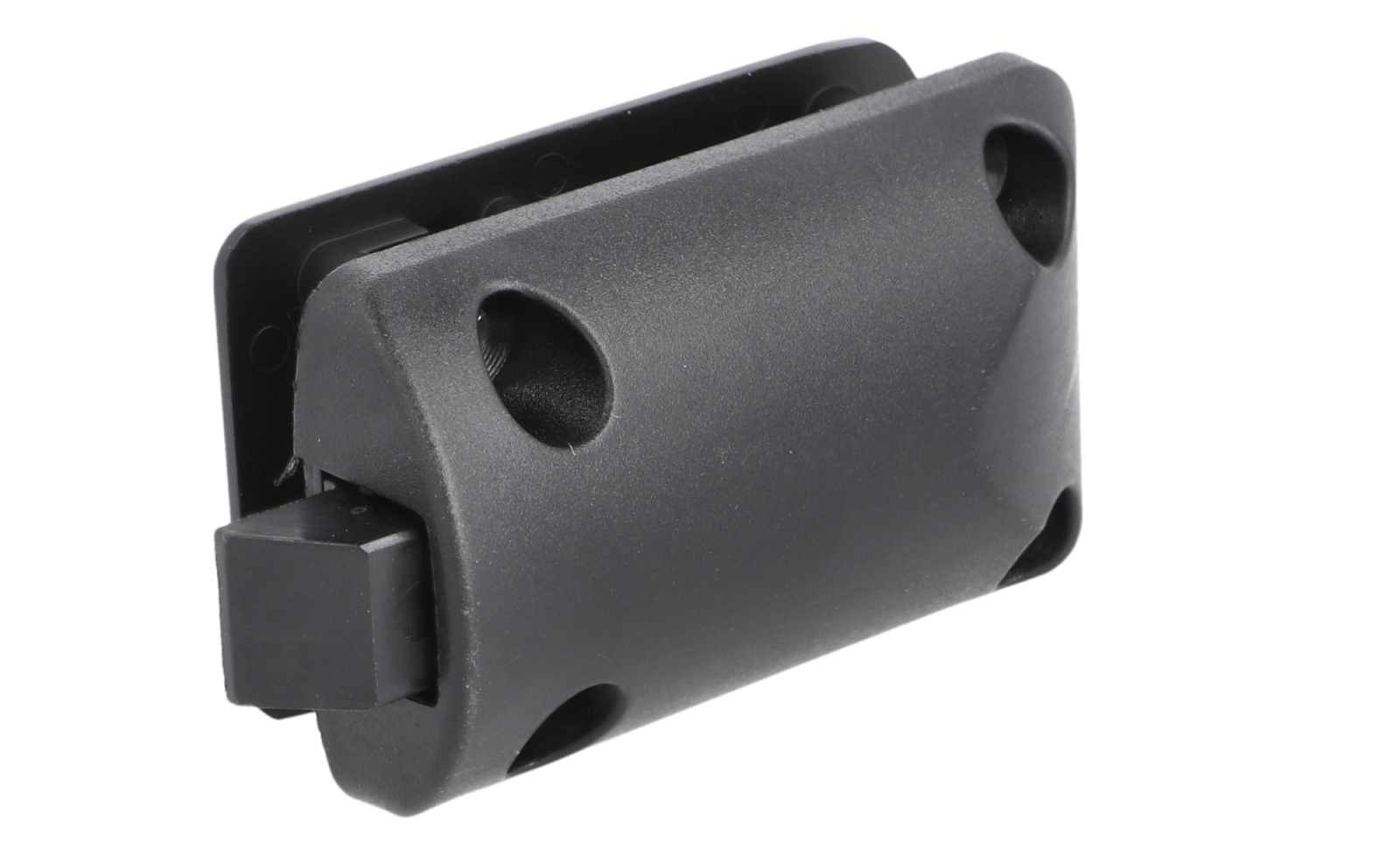 Serrure à pression de haute qualité avec poignée rabattable, en Zamak, surface : noir, 14.03.091-0. Poignée d’entrée solide avec serrure autobloquante pour caravane, yacht, caravane, jet privé, camping-car et bien plus encore, par SISO Denmark – Image 8