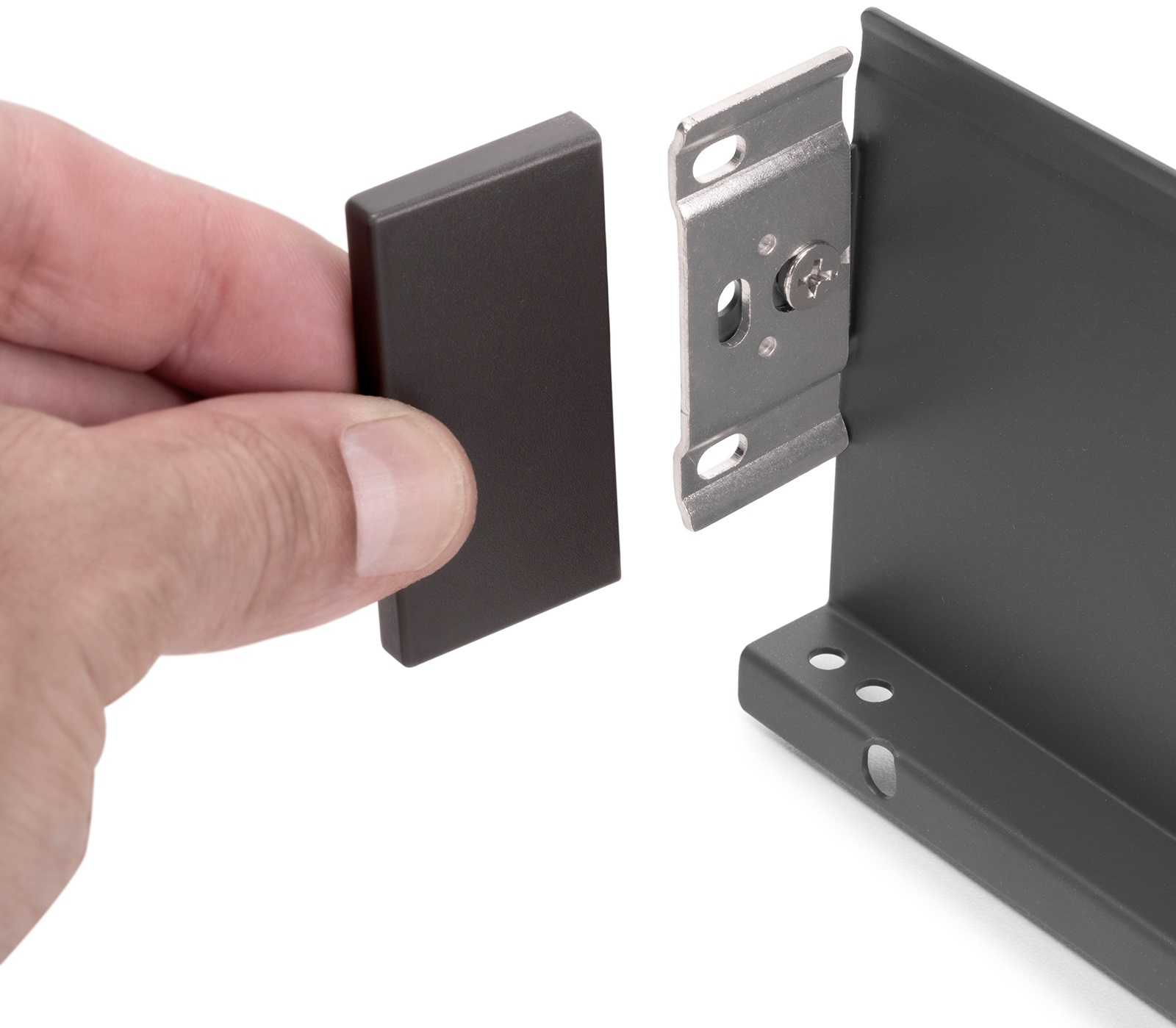 Ensemble de tiroirs, avec cadres extra-fins, hauteur : 88 mm (3-15/32 »), surface : gris anthracite, 440 mm (17-21/64 »), version : extension complète avec fermeture en douceur, 3275335. pour le mobilier de cuisine et bien plus encore, par EMUCA – Image 7