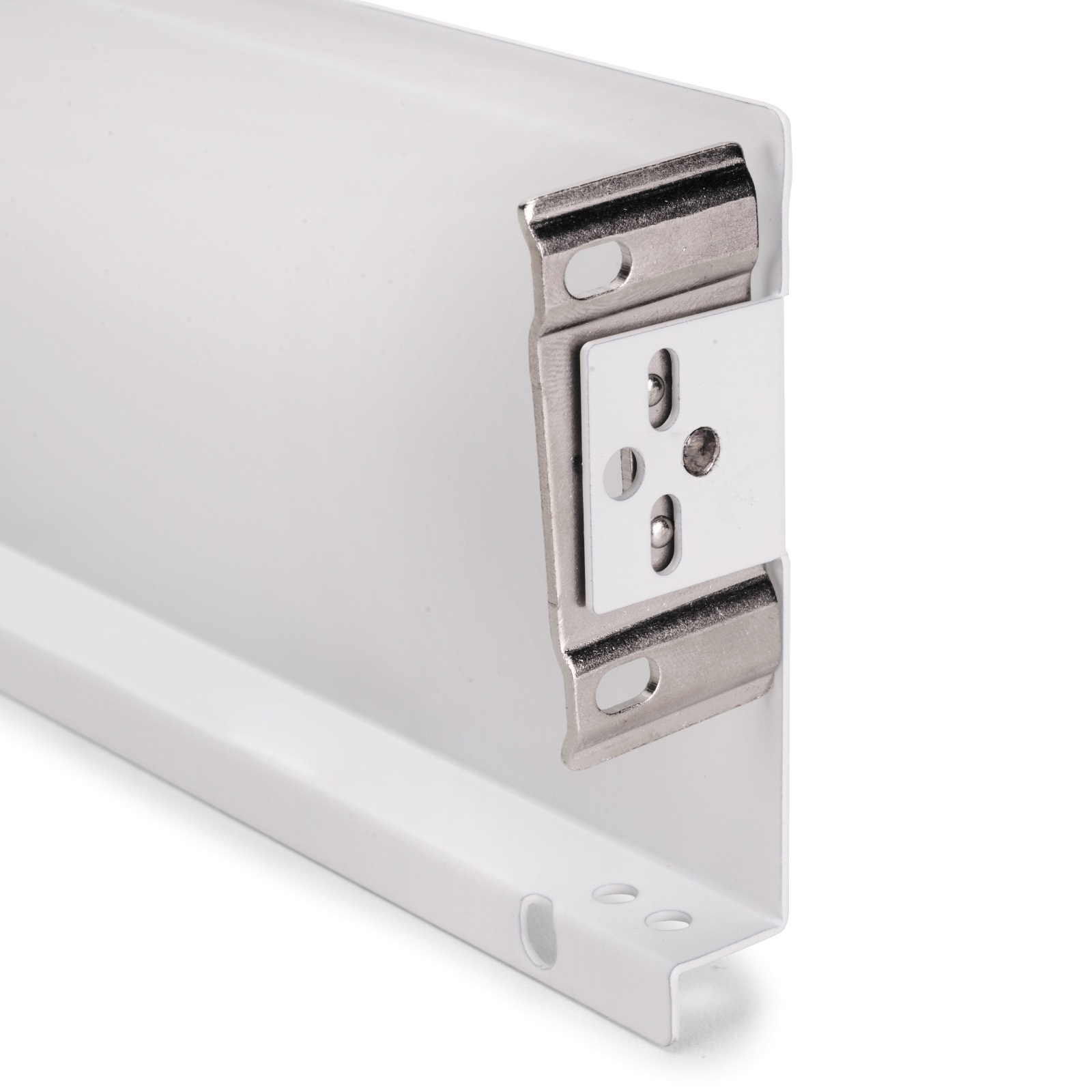 Ensemble de tiroirs, avec cadres extra fins, hauteur : 88 mm (3-15/32 »), surface : blanc, 440 mm (17-21/64 »), version : extension partielle avec ouvrir, 3275312. pour meubles de cuisine et bien plus encore, par EMUCA – Image 2