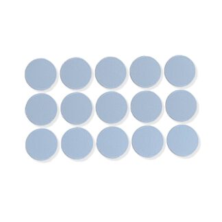 Couvercle de trou de forage autocollant de 15 pièces en plastique, surface: gris, 20 mm (0,8 ») 5136021. Couvercle de trou de vis en plastique pour meubles, armoires, tables, lits, armoires de cuisine et bien plus encore, d’EMUCA