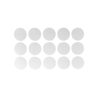 Couvercle de trou de forage en plastique autocollant de 15 pièces, surface: blanc, 20 mm (0,8 ») 5136015. Couvercle de trou de vis en plastique pour meubles, armoires, tables, lits, armoires de cuisine et bien plus encore, d’EMUCA