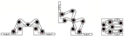 2 pièces Charnière Sepa de haute qualité pour encastrement, 180°, pour butée invisible, surface : aspect acier inoxydable, 52 mm (2,1 »), 15.04.076-0. Charnière de fraisage de meubles, pour porte de meuble, porte d’armoire, table pliante, abattant, b – Image 2