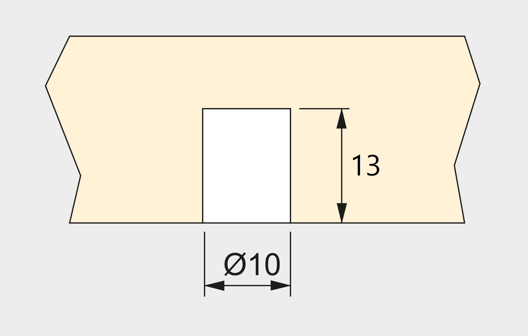 20 manchons d’expansion de haute qualité avec filetage intérieur M6, en nylon (PA), 13 mm (33/64"), 9007820. Insert de filetage d’expansion pratique pour les pièces en bois, les raccords de meubles, les boîtiers électroniques et bien plus encore, par EMUCA – Image 3