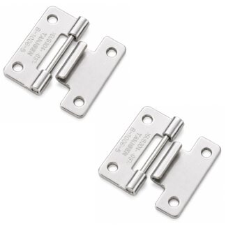 2 pièces de charnière rechargeable de haute qualité, B-1006-5, hauteur : 30 mm, de TAKIGEN, capacité de charge : 2 kg (5 lbs). Image du produit
