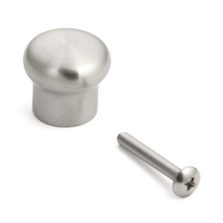 Bouton de meuble en acier inoxydable super léger SUS304, 22 mm (0,9 ») RSS-25S. Bouton de meuble exclusif en acier inoxydable super léger en acier inoxydable V2A, satin mat, pour avion privé, camping-car, bateau, environnement humide, par Sugatsune /